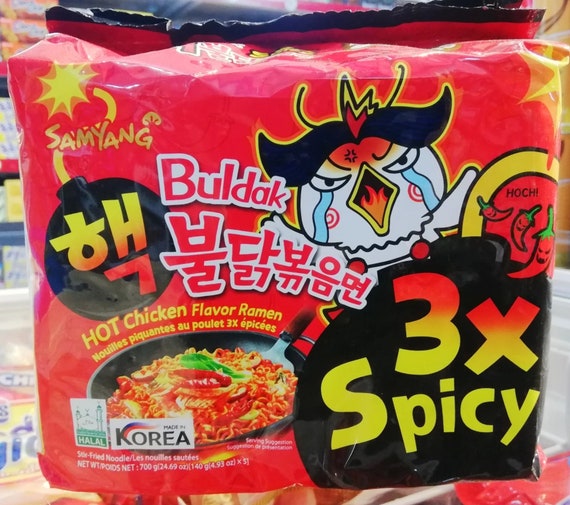 1 Pack Samyang 3X Spicy Hot Chicken Flavor Ramen_korean Spicy