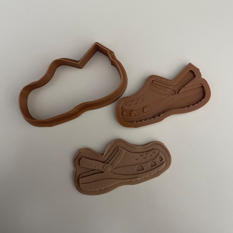 Crocs Cookie Cutter & Fondant Stamp Debosser Retro Cookies Etsy