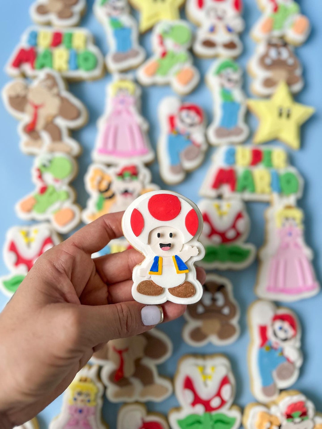 Toad Cookies Toad Cookie Stamp & Cutter - Etsy