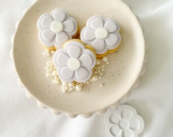 Sello y cortador de galletas Mini Daisy