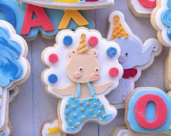 Juggling Bear Cookie Stamp & Cutter