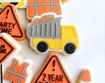 Dump Truck Cookie Stamp & Cutter, Construction