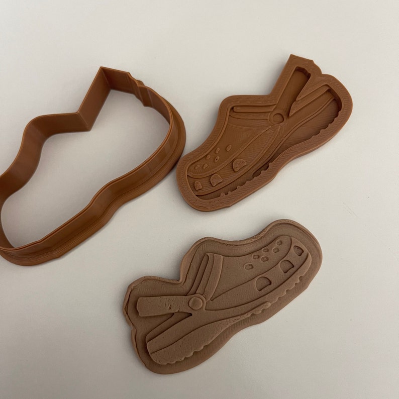 Crocs Cookie Cutter & Fondant Stamp Debosser Retro Cookies Etsy