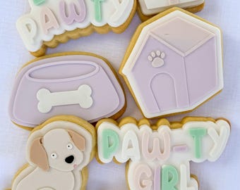 Dog Kennel Cookie Stamp & Cutter