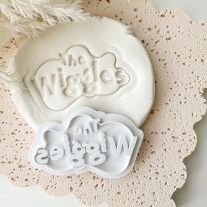 The Wiggles Logo Cookie Cutter & Fondant Stamp