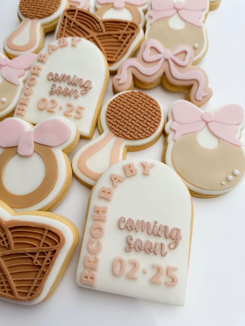 Rattan Baby Rattle Cookie Stamp and Cutter, 3D Printed - Etsy