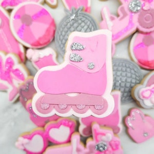 Rollerblade Cookie Cutter & Fondant Stamp, Debosser, Cookie Stamp, Rollerblades, Neon Blades, Roller Skates, Rollerblade Cookie