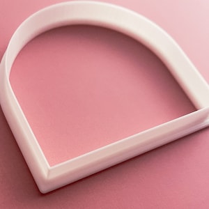 Arch Plaque Cookie Cutter, Arch Cookie Cutter, Short Arch, 3d Printed