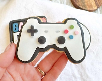 Gaming Controller Cookie Cutter Stamp, 3D Printed, Gamer Gift