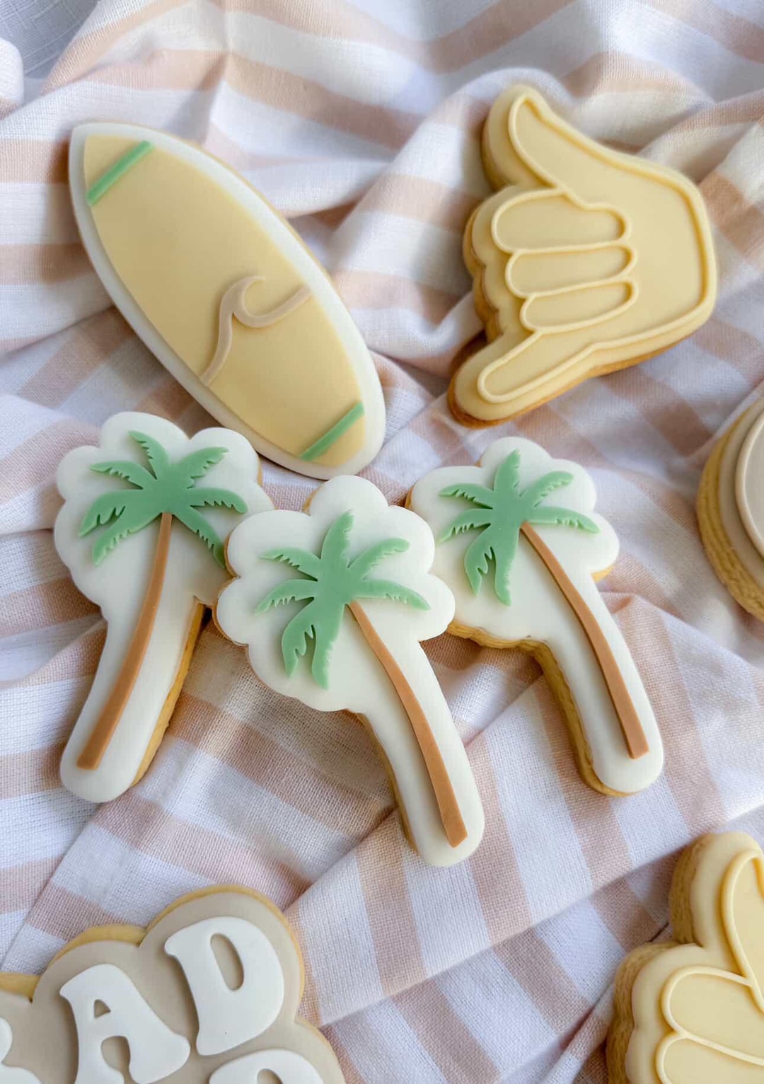 Cortador de galletas y sello de fondant con forma de palmera grande, grabador en relieve - España Cortador de galletas y sello de fondant con forma de palmera grande, grabador en relieve - España