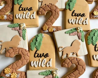 Lion Silhouette Cookie Stamp Only