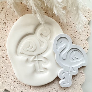 Flamingo Cookie-Stempel & Cutter, Prägestempel