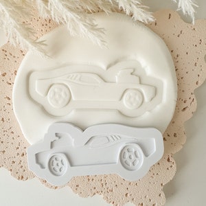 Muskel-Auto Cookie Stempel & Cutter, Fondant Stempel, Hot Rod, Auto,Auspuff, Rennfahrer, Oldtimer, 3D gedruckt