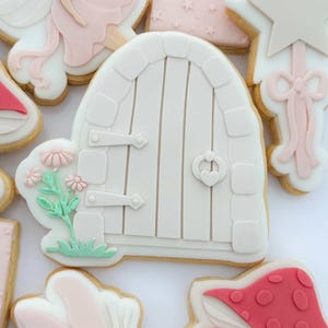 Fairy Door Cookie Stamp & Cutter, Debosser, Magical Fairy, Wand, Magical Wand, Fairyland, Fairy Party ,Fairy House, First Birthday
