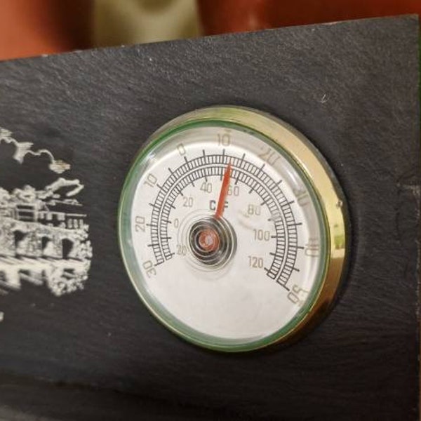 Vintage Slate Thermometer