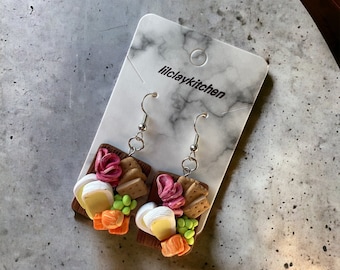 Lil Charcuterie Board Earrings