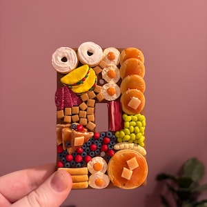 Breakfast Board Toggle Light Switch Cover