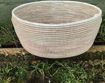 Alibaba oval washing basket white APL/OV/W