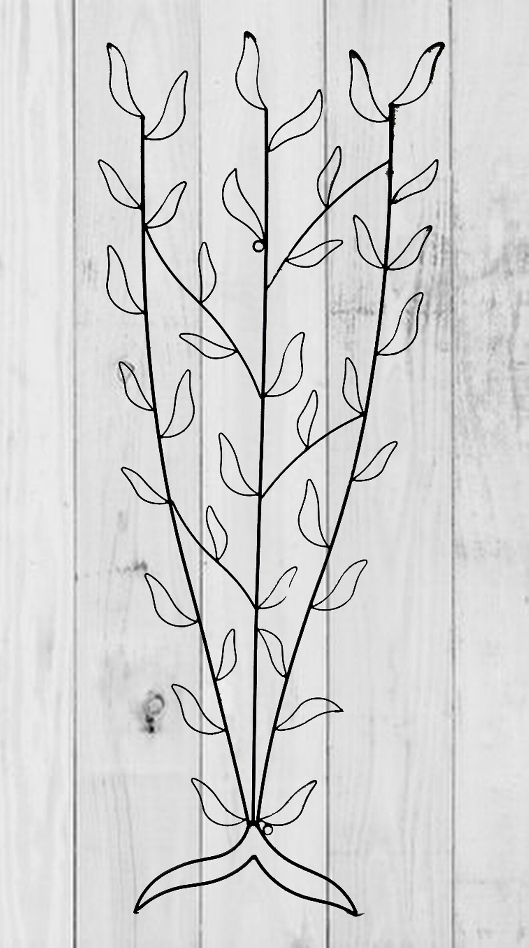 Leaf Trellis Set of 2 LE112 Etsy UK