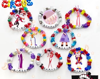 The Amazing Digital Circus Kandi Bracelets | TADC Kandi