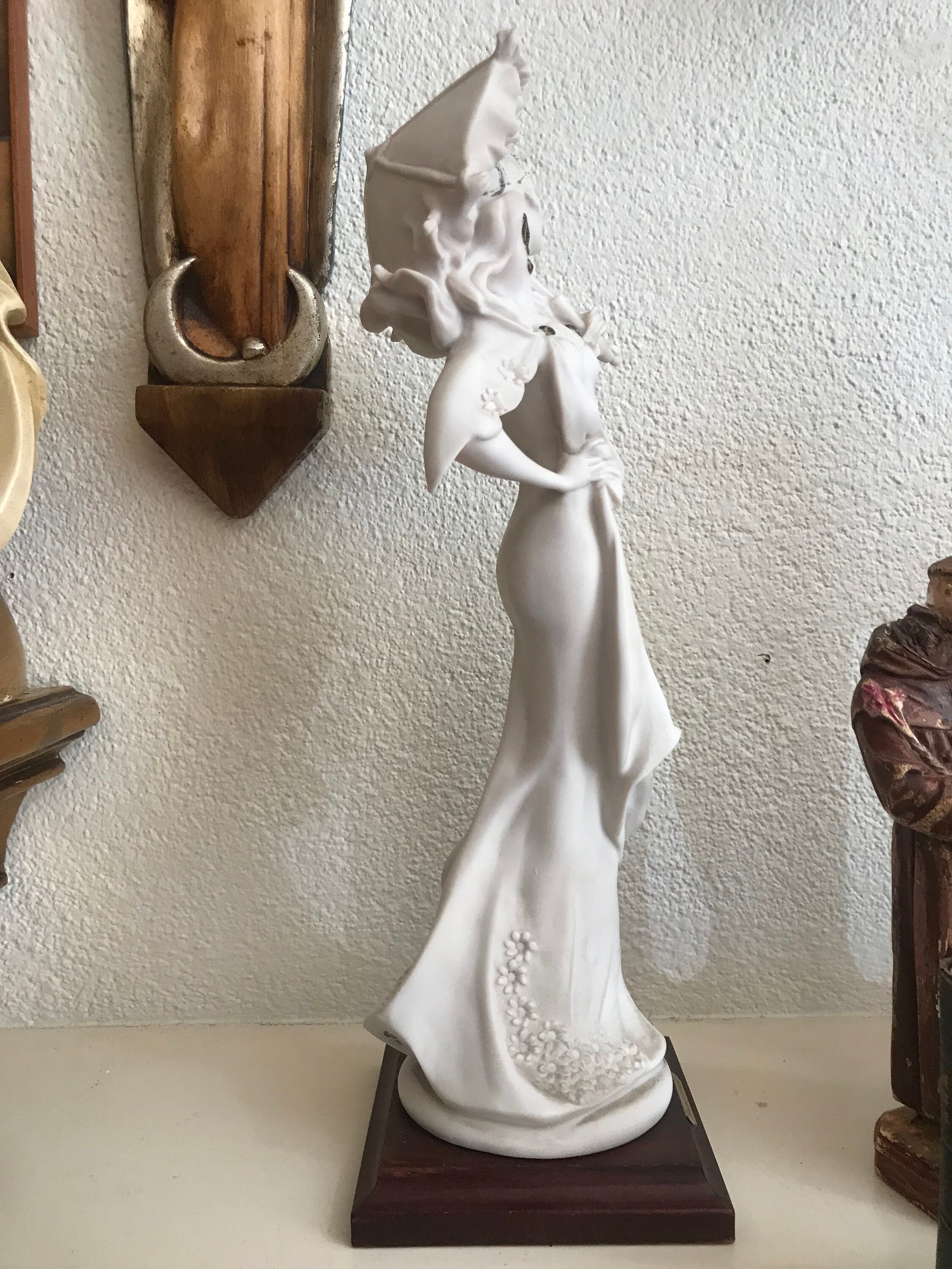 D Arte Florence、古い磁器の彫像、彫刻。ジュゼッペ・アルマーニ 