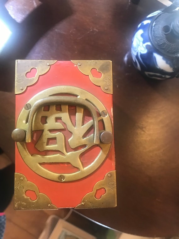 Chinese storage cabinet, 10x8x12cm, 4x3x5 inch