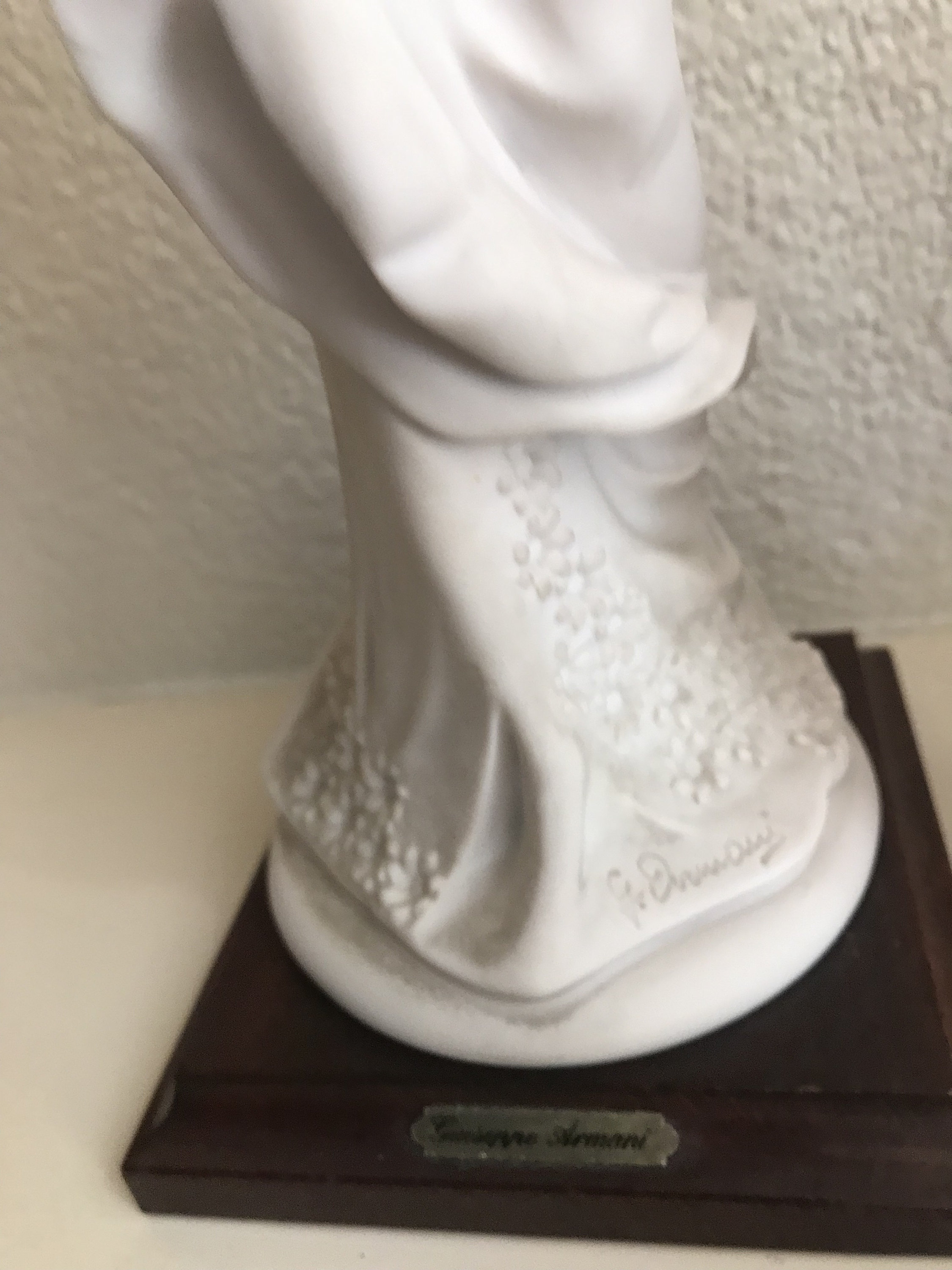 D Arte Florence、古い磁器の彫像、彫刻。ジュゼッペ・アルマーニ 