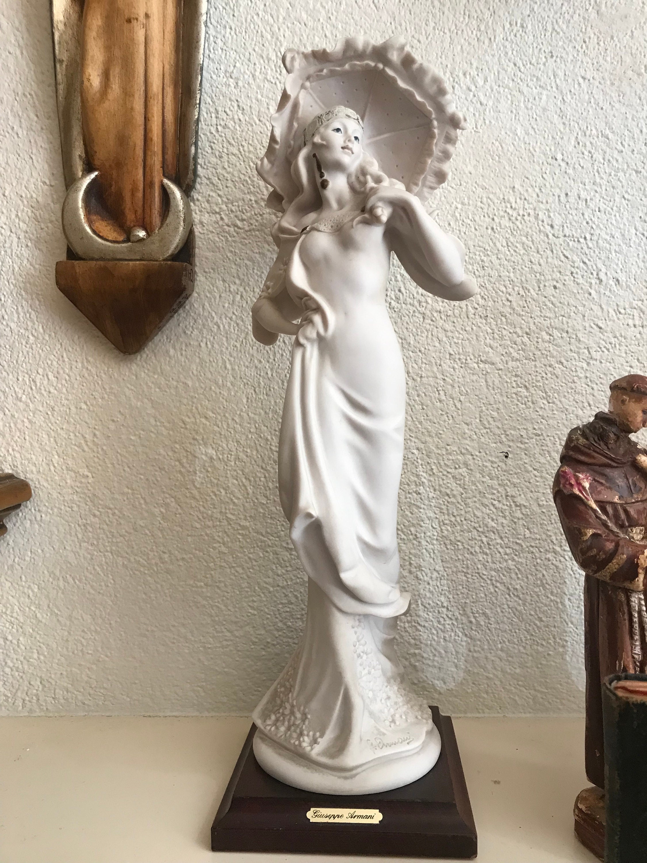 D Arte Florence, Old Porcelain Statue, Sculpture. Giuseppe Armani