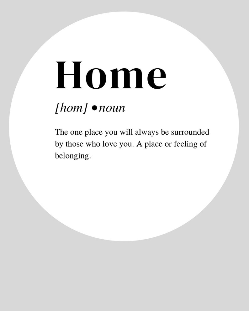 A4 Home Quotation Print - Etsy