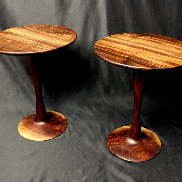 Walnut End Tables Etsy