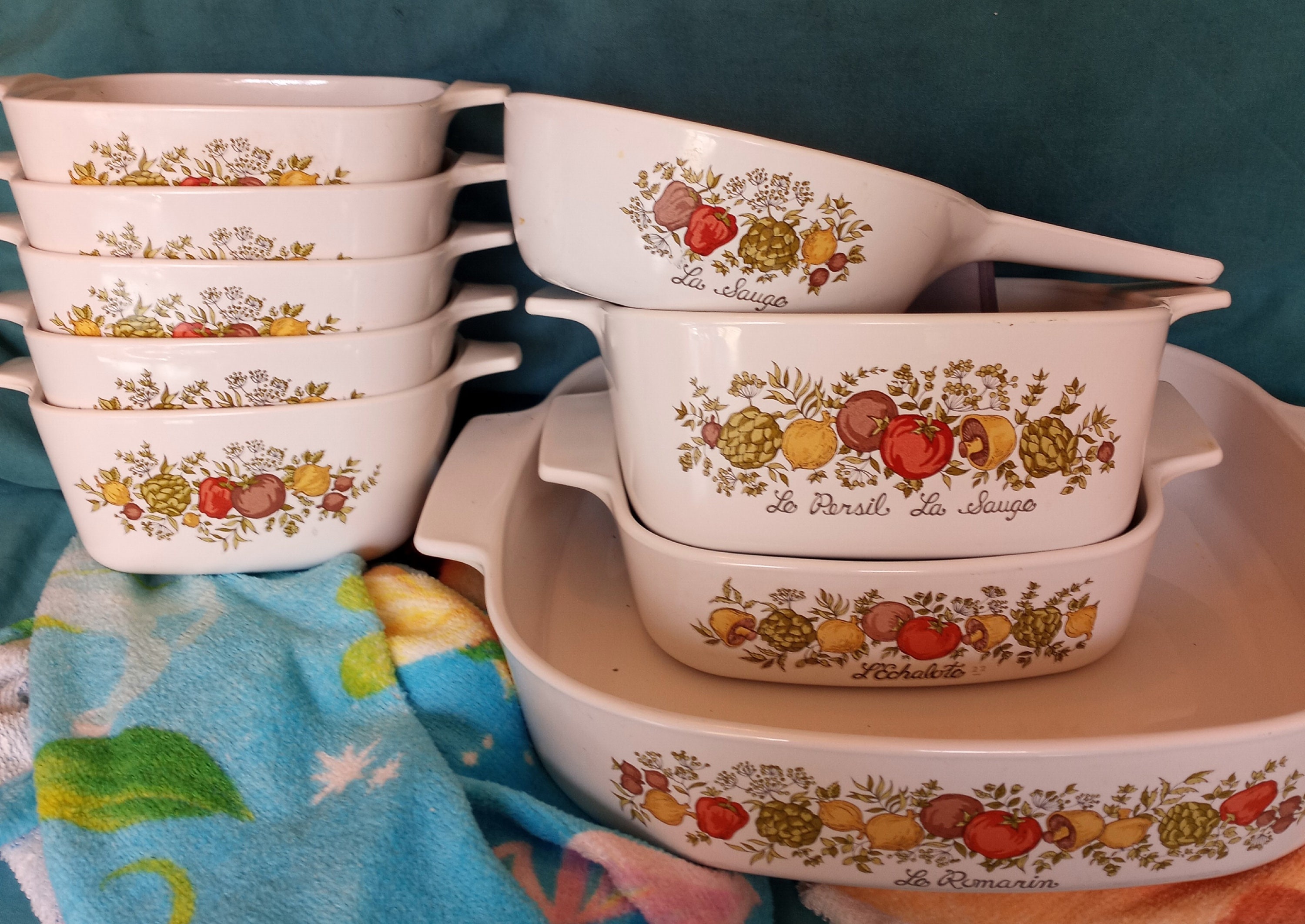 Vintage Corningware Set Etsy