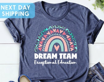 Dream Team Exceptional Education Shirt, Special Education Teacher Shirts, Sped Squad, Sped Teacher Shirt, Sped Team, Special Education Gifts