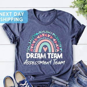 Dream Team Teacher Shirts, Custom Teacher Squad Shirts, Special Education Shirts, Exceptional Team Shirts, Paraprofessional, School Name