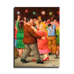 Fernando Botero Waterproof Vinyl Fabric HD Print, Wall Home decor, Ready to hang