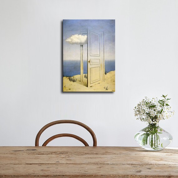 Rene Magritte 'the Victory' Waterproof Vinyl Fabric Canvas HD