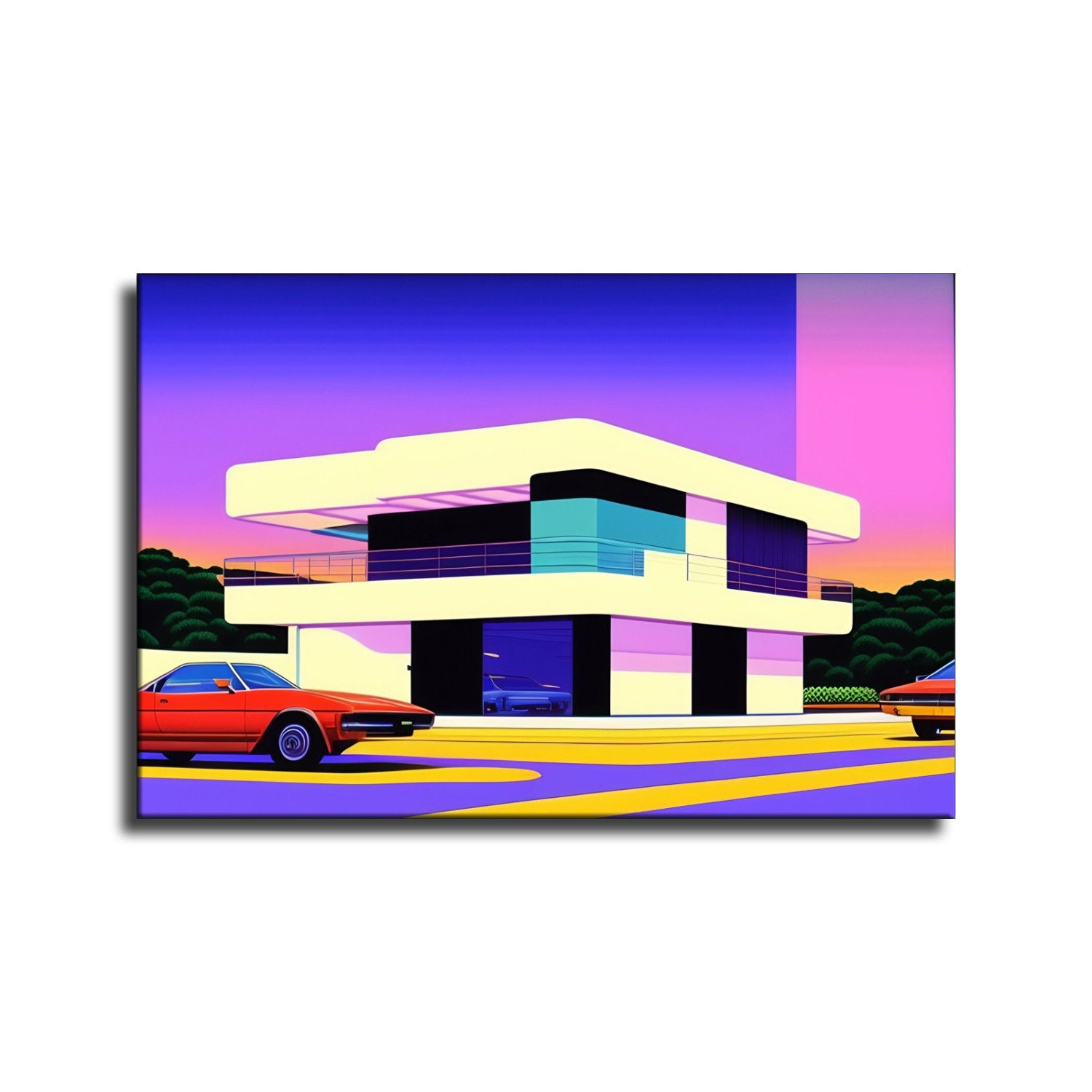 36x24 Inches Hiroshi Nagai Inspired Art Print. New HD Print. Canvas Ready to Hang. Large Poster