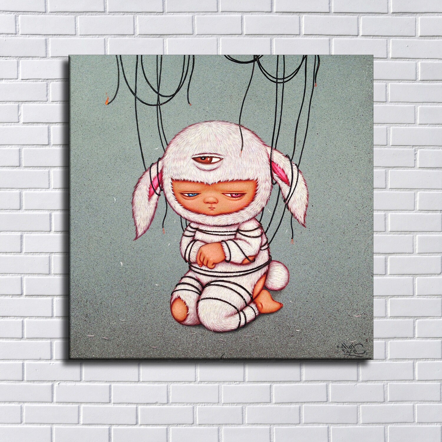 本シールセット　ALIVE Alex Face アートブック Alex Face Waterproof Vinyl Fabric HD Print, Wall Home Decor, Ready