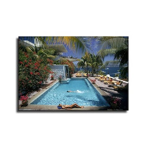 Hiroshi Nagai Waterproof Vinyl Fabric HD Print, Wall Home decor, Ready to hang