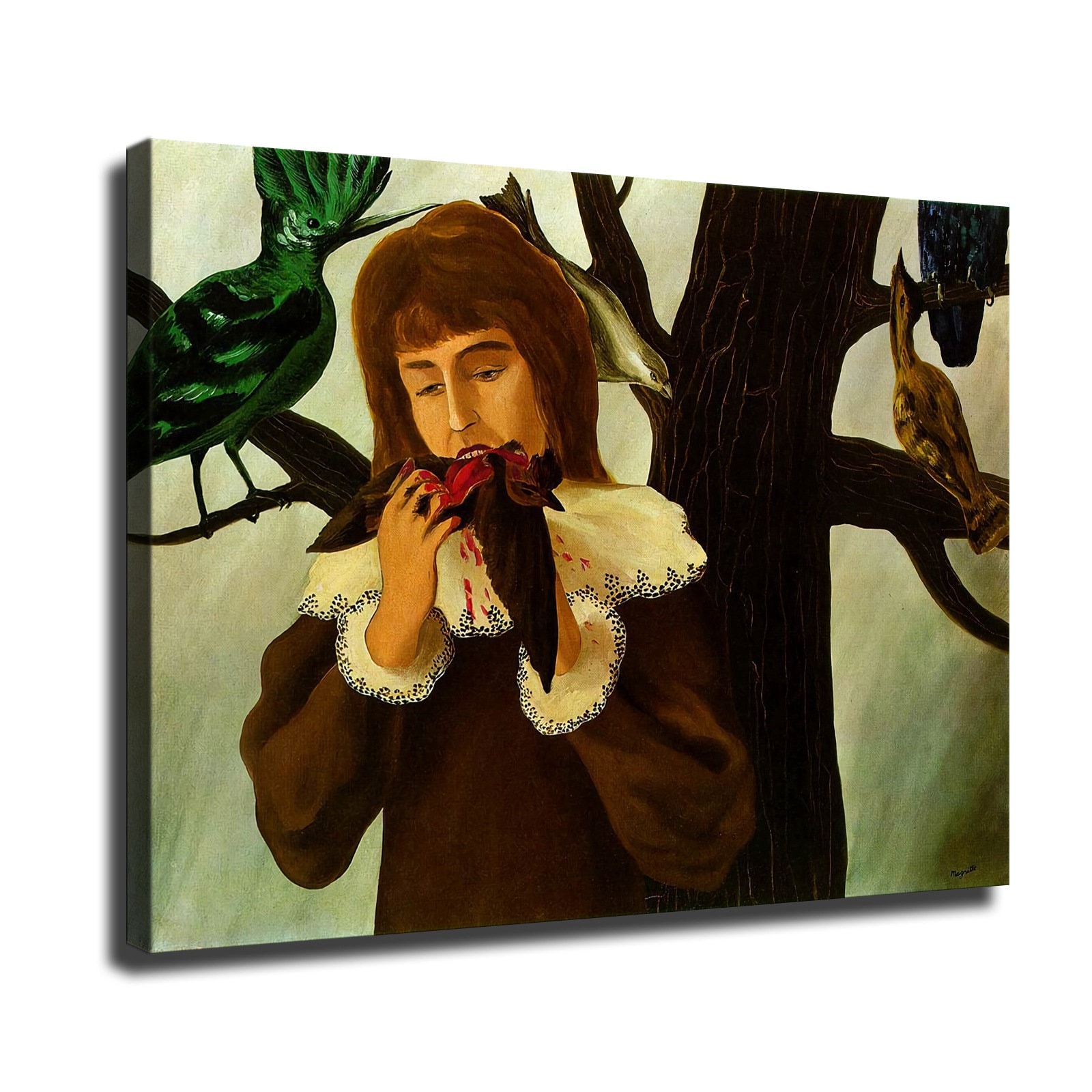 rene-magritte-exhibition-poster-the-man-with-the-bowler-hat-bird
