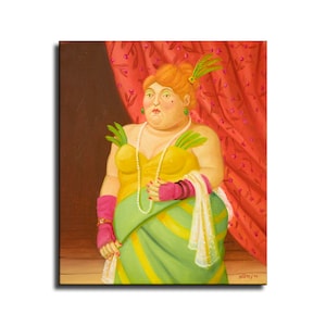 Fernando Botero Waterproof Vinyl Fabric HD Print, Wall Home decor, Ready to hang