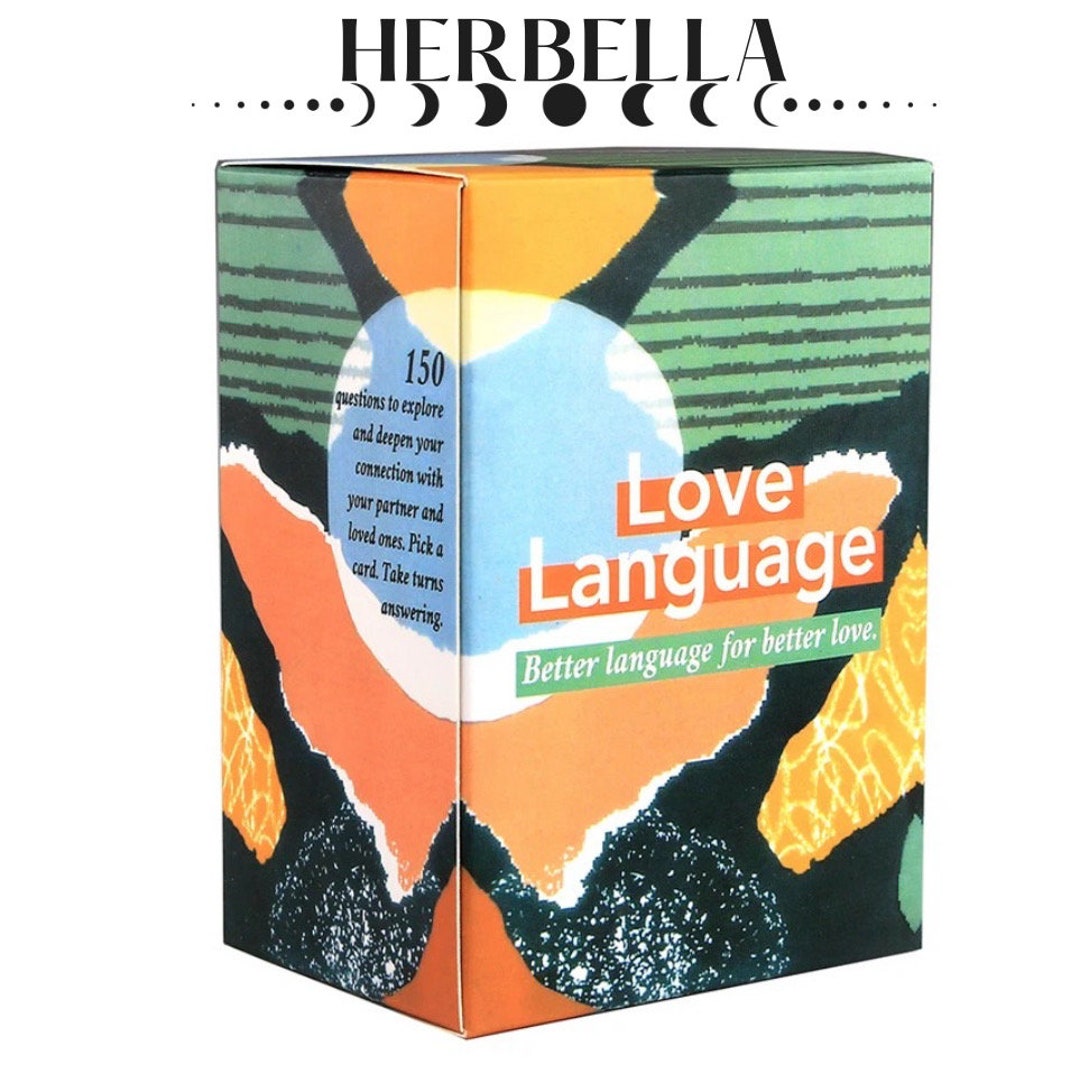 Love Language Cards Game Cards Adult Games Gift for Couples Valentines ...