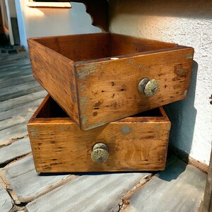 Vintage Wood Drawers