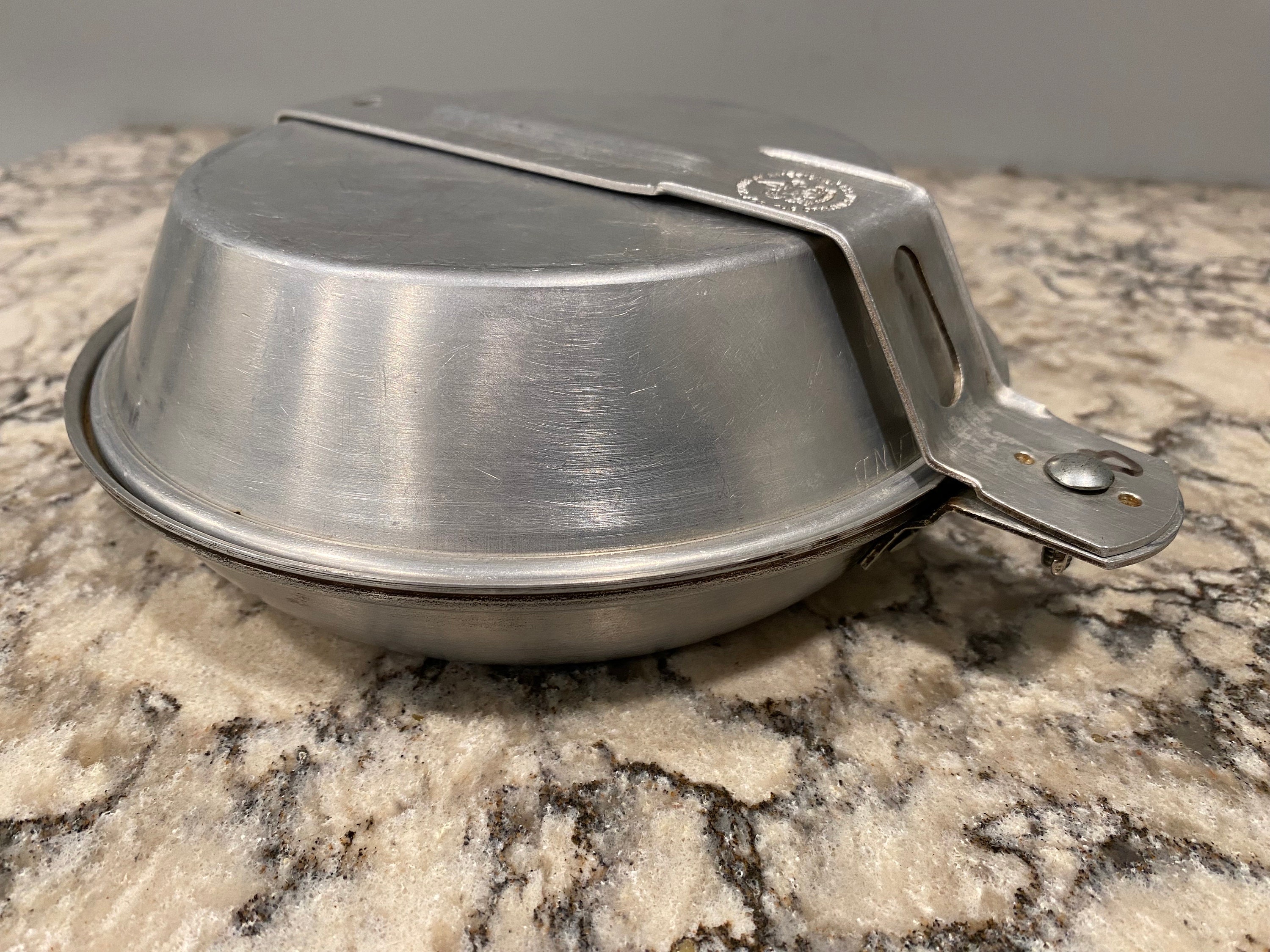 Boy Scout Mess Kit With Canvas Carry Case and Strap Etsy