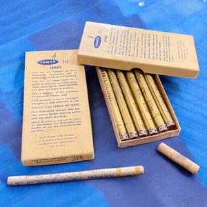 Vintage Drafting Lead Lot - Mechanical Pencil Refills for Architects, Artists and Engineers, Assorted Sizes & Hardness, Drawing Supplies