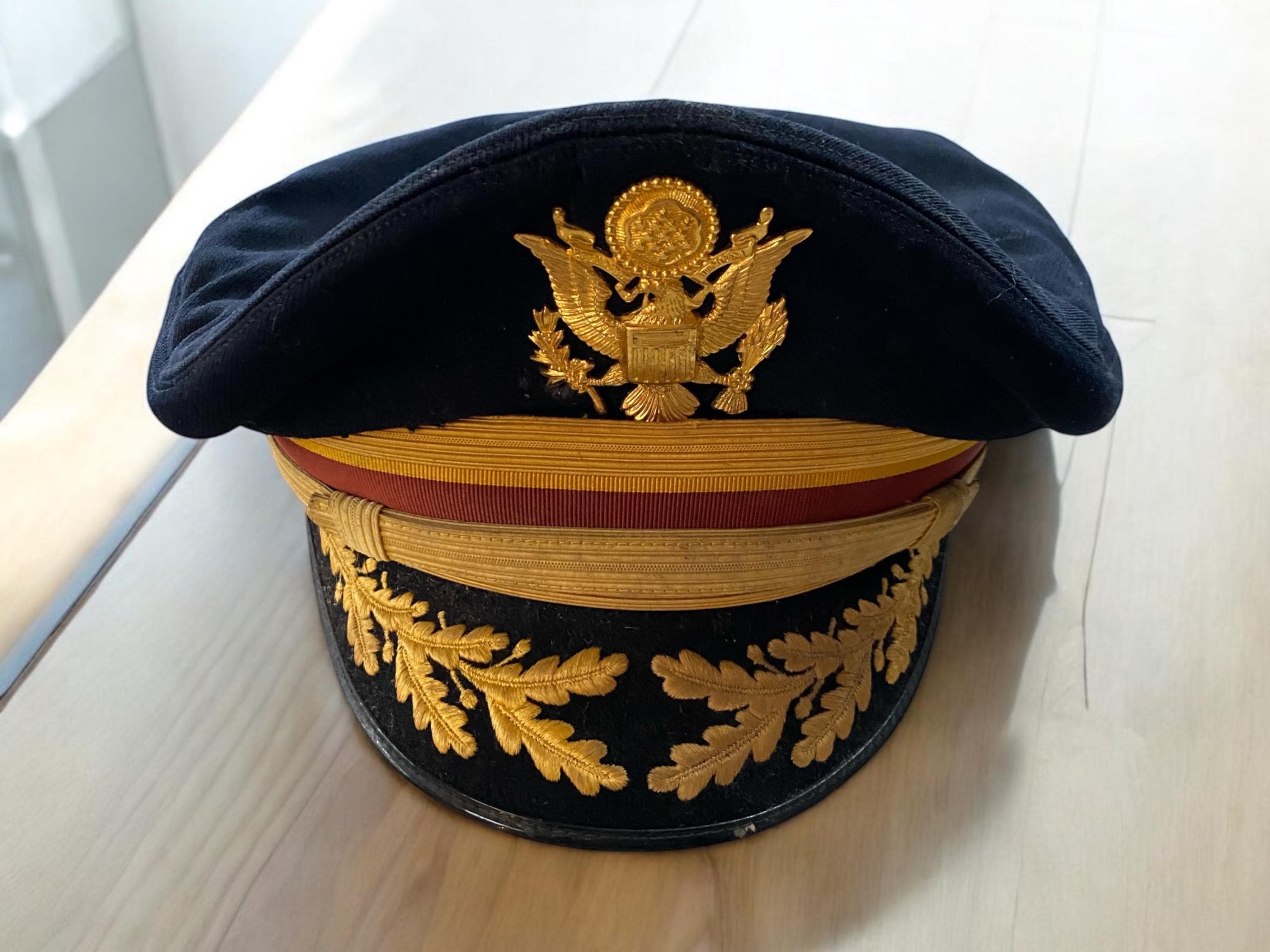 Army Dress Blue Officer Hat - Etsy