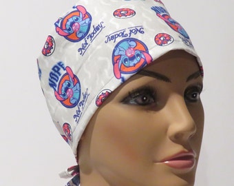 Nope not today tieback hats, Men's scrub cap, surgical hats, surgeons hat