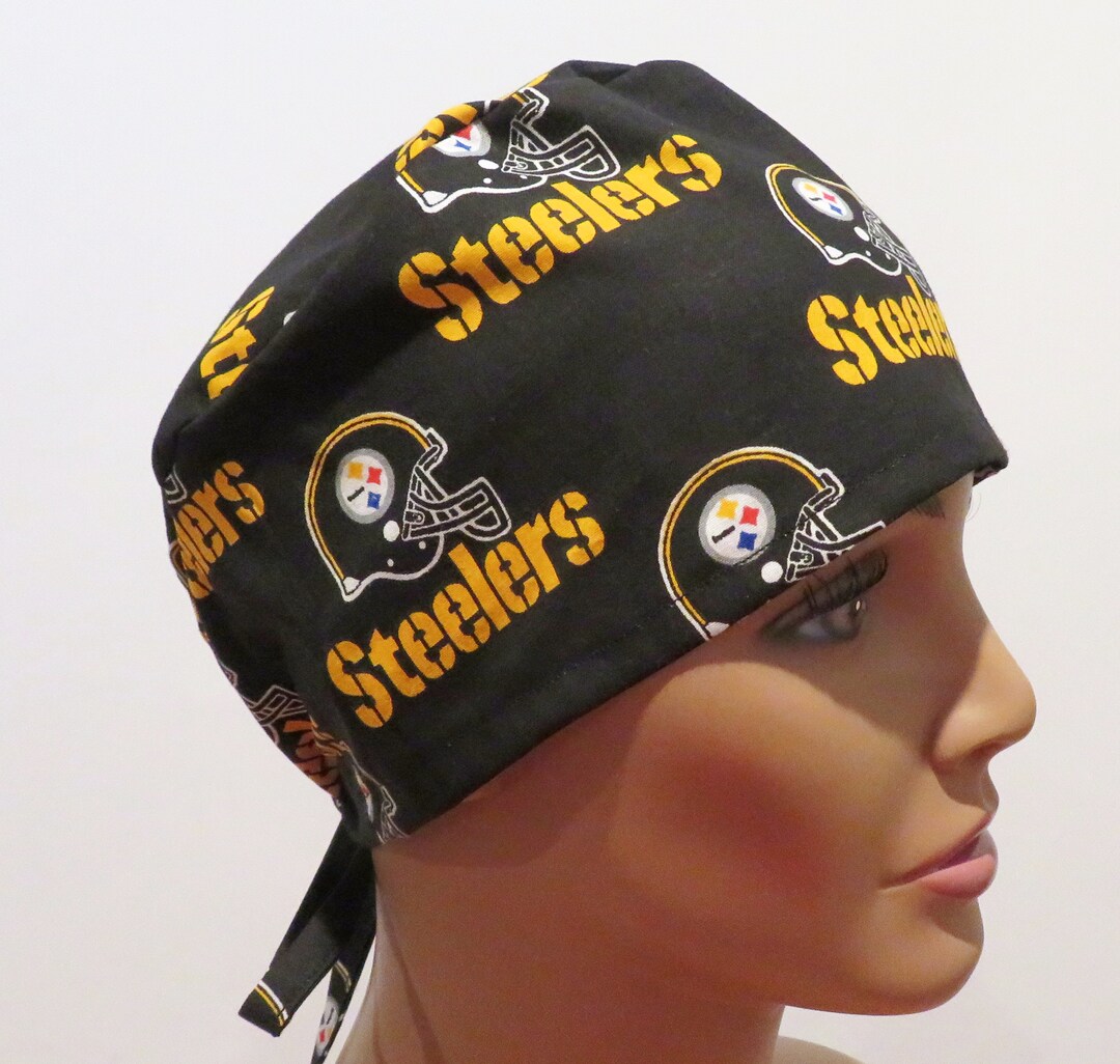 Team Scrub Cap, Men's Scrub Caps, Team Steel Ers Cap - Etsy