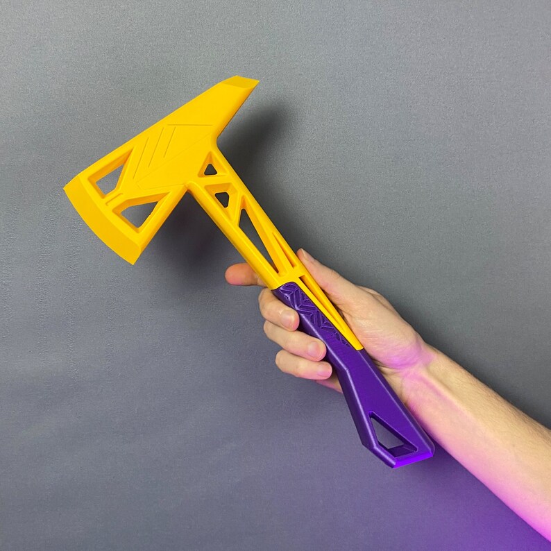 Valorant Prime Axe Melee Full Size 3D Printing Custom Action Etsy