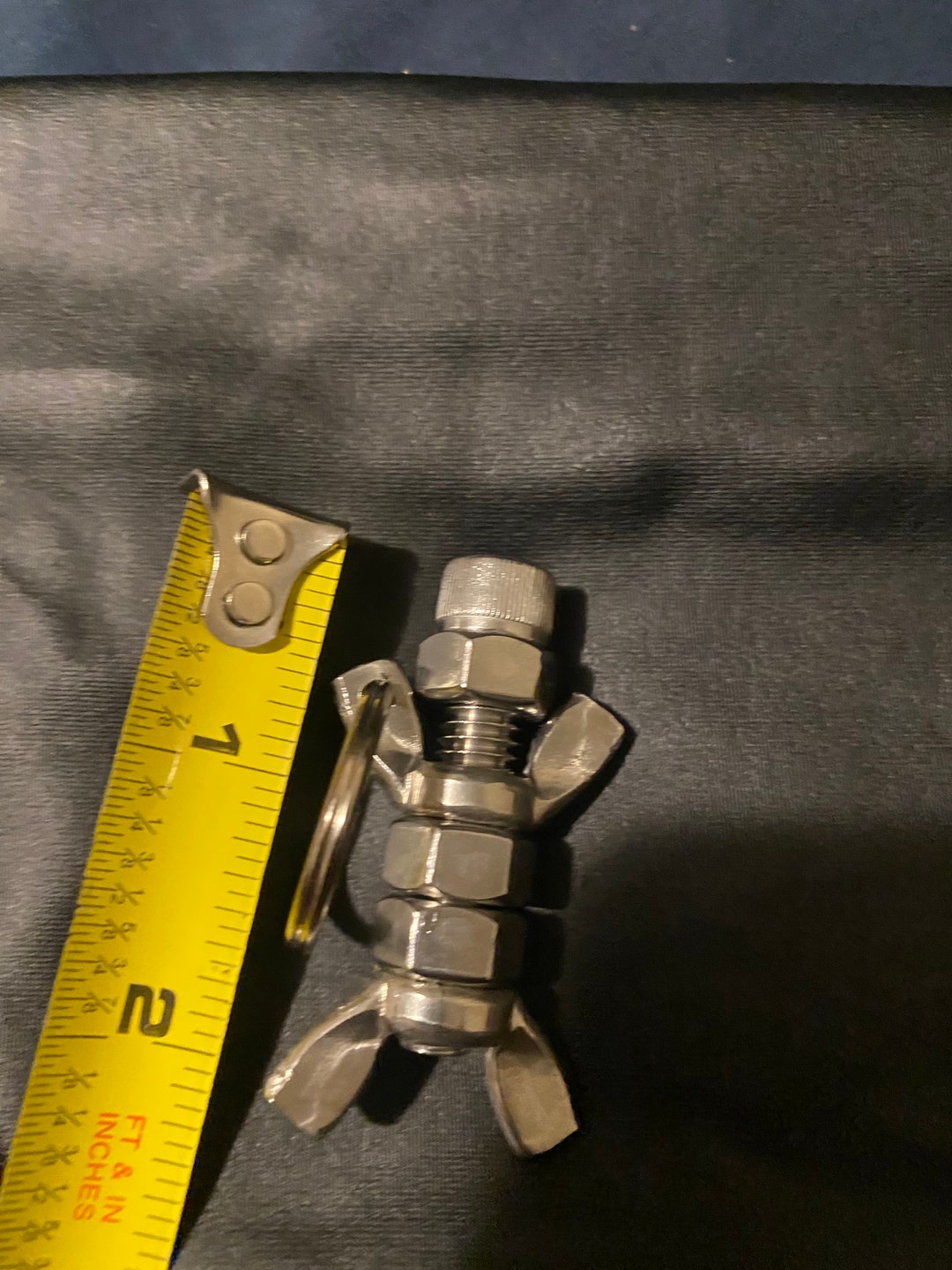 Stainless Steel Key Chain Etsy