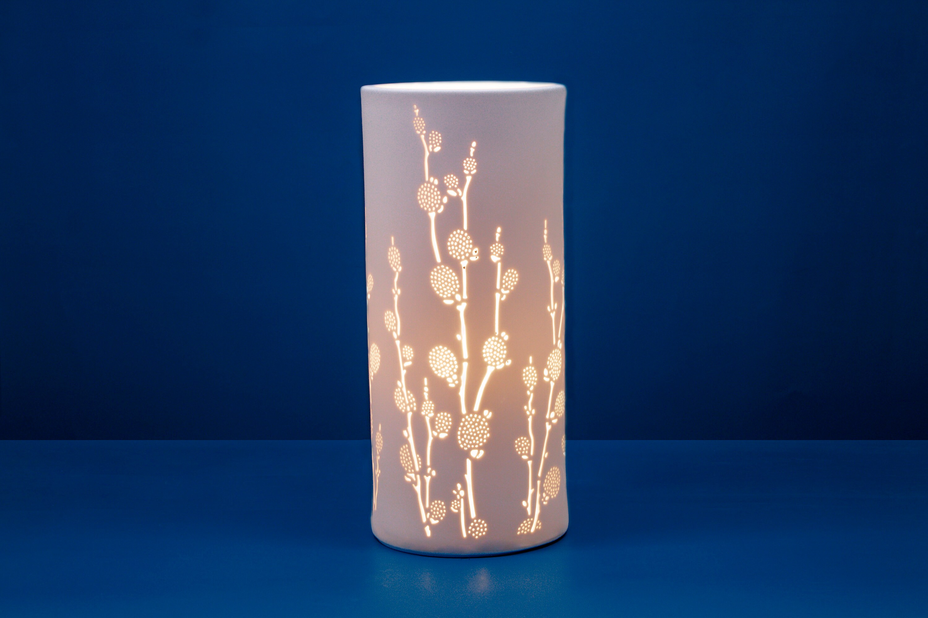 Ceramic Cut Out Lamp Etsy UK